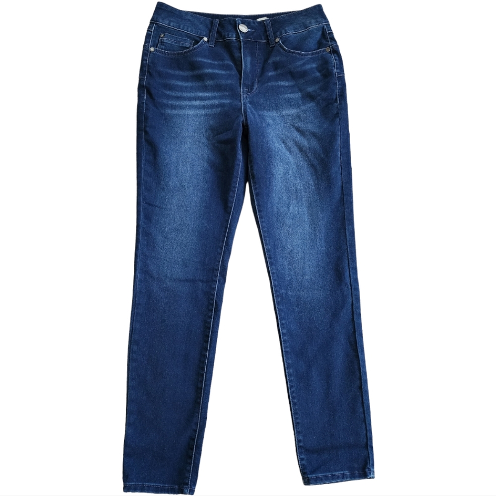 Seven7 Booty Shaper Mid-Rise Skinny Jeans